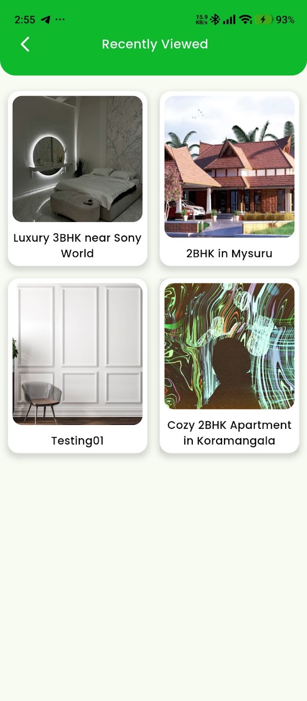 Indian Hotels recently viewed stays
